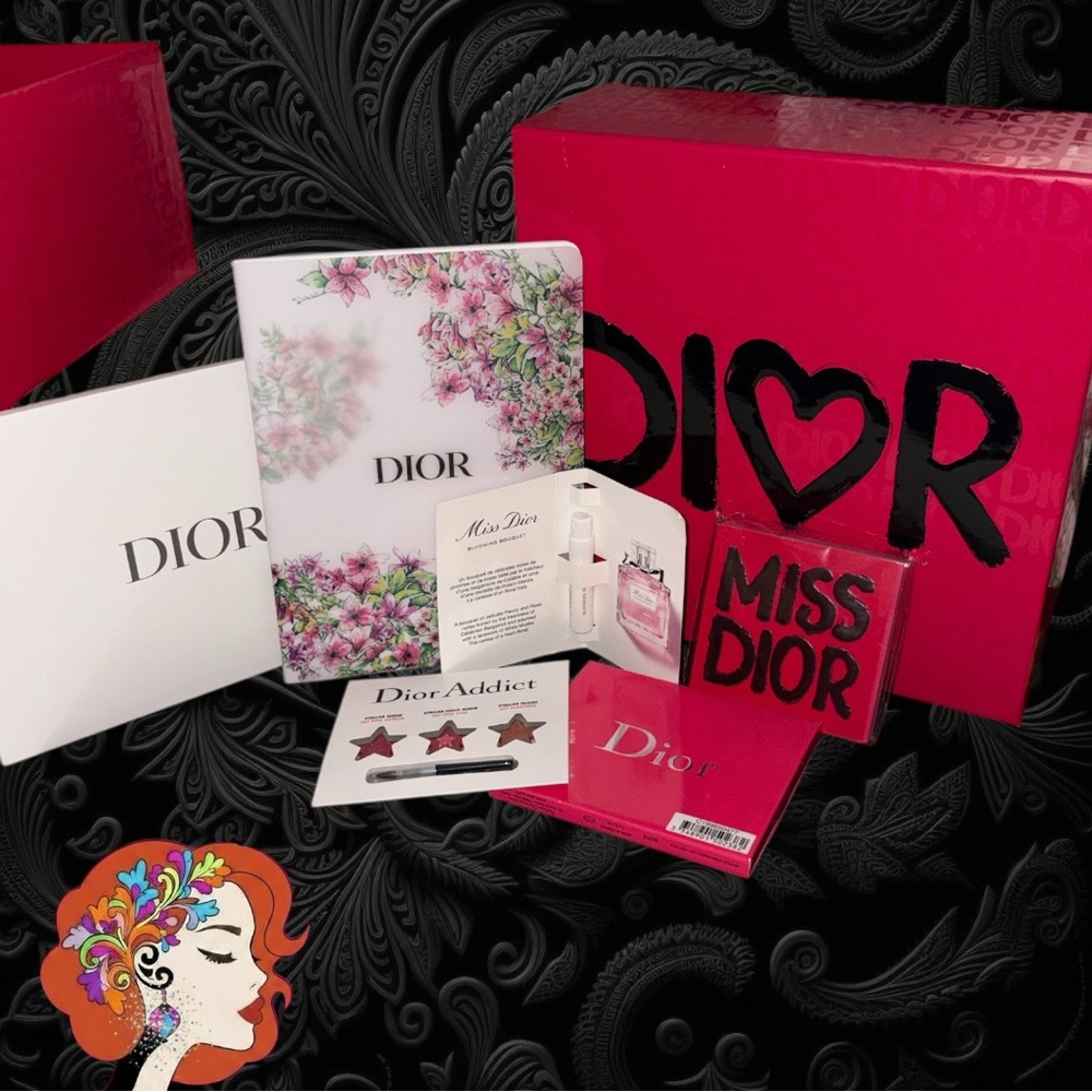 Dior Gift Set with Vibrant Miss Dior pink box